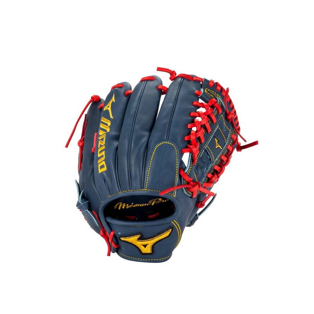 Mizuno Men's Pro Mike Soroka 12" Baseball Gloves Navy/Red (312950-NGX)